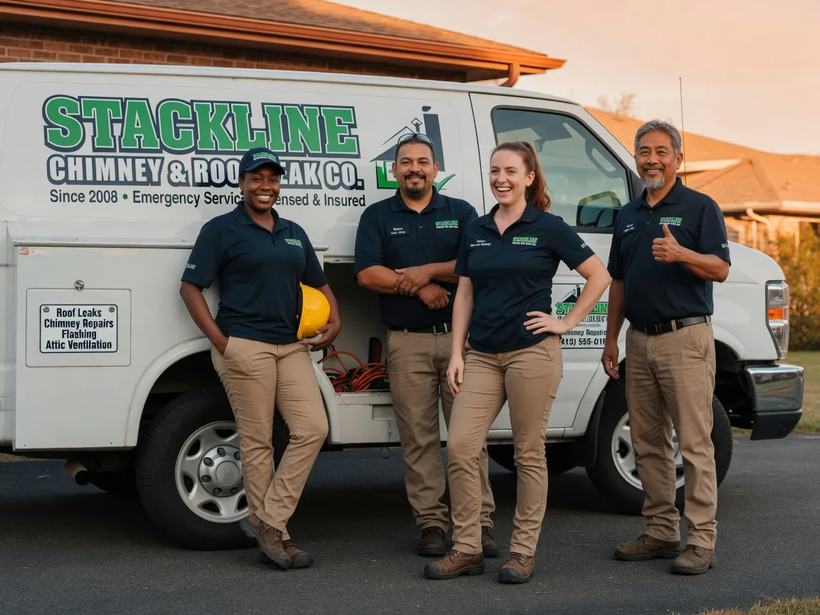 Chimney flashing repair company in Wilsey, KS
